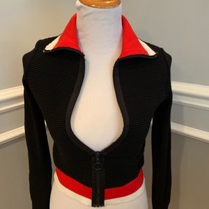 Zara knit bomber jacket size S Never worn